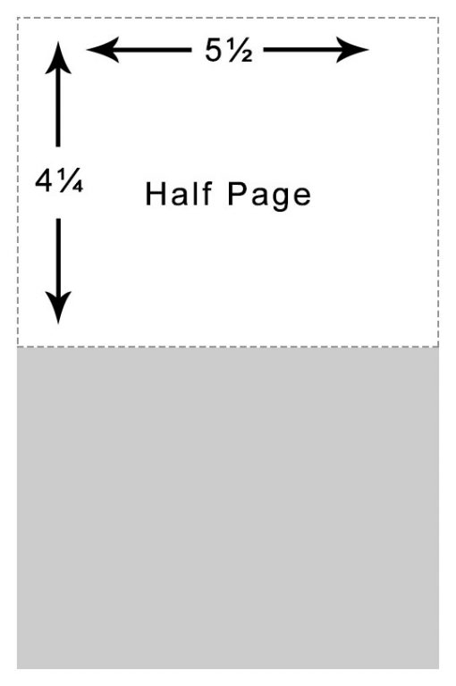 Half Page Ad