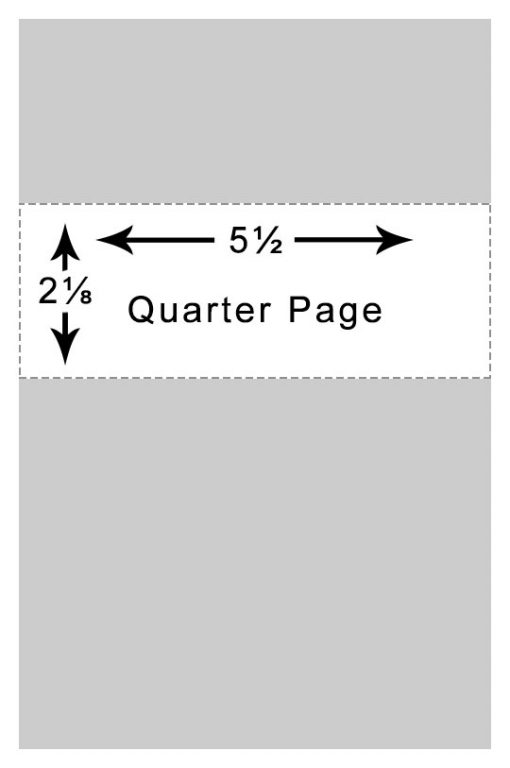 Quarter Page Ad