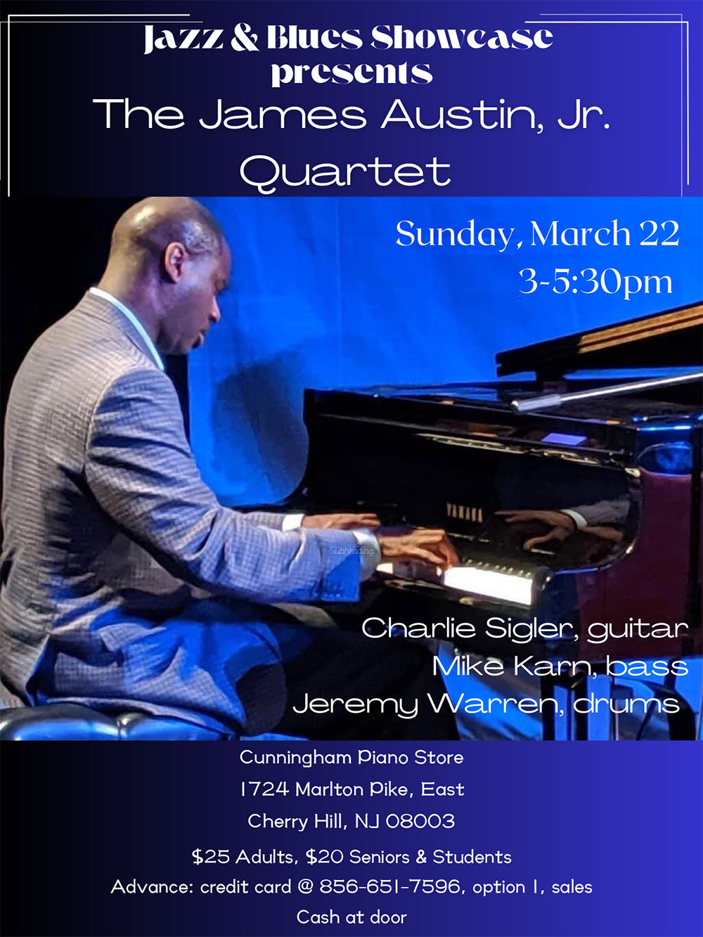 Jazz & Blues Showcase: The Tony Miceli Quartet